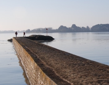 photo le long du quai à Penboc'h