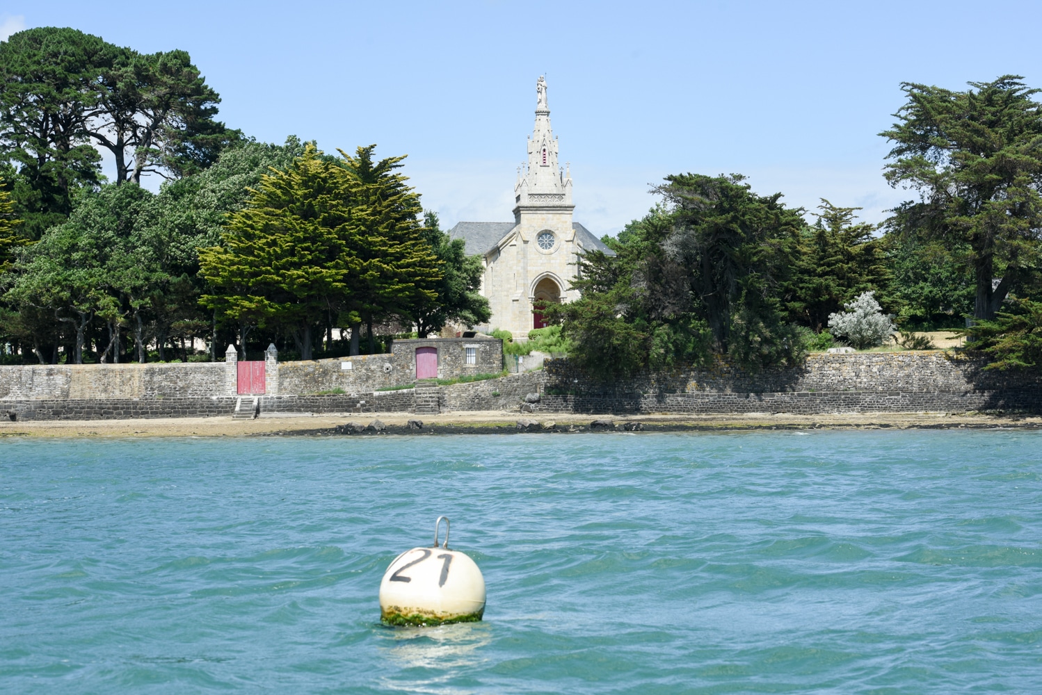 La Chapelle Saint Joseph vue de la mer